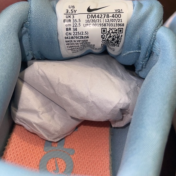 Nike Girls’ Star Runner 3 Big Kid Blue Shoes Size 3 GUC - Picture 5 of 8